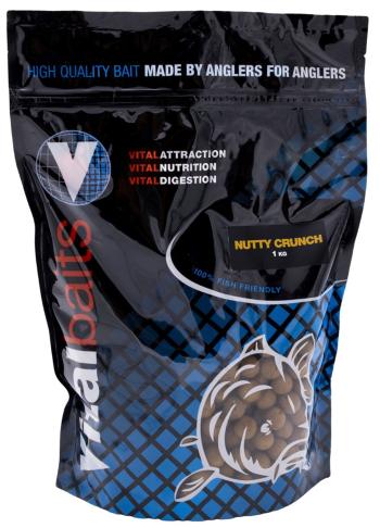 Vitalbaits boilies nutty crunch - 1 kg 30 mm