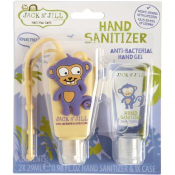 Jack N’ Jill Natural Care čisticí gel na ruce pro děti Monkey 2x29 ml