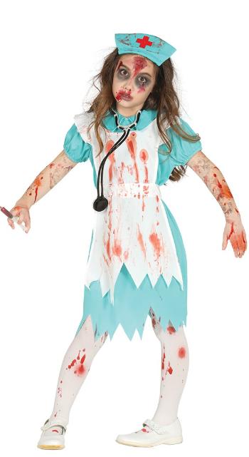 Guirca Dětský kostým Zombie zdravotní sestra Velikost - děti: S