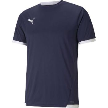 Puma TEAM LIGA JERSEY Pánské fotbalové triko, tmavě modrá, velikost XXL