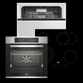 Set Beko BBIM12400XCS+HIC64404T+BDIN38524Q