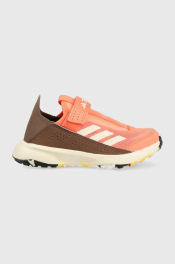 Dětské sneakers boty adidas TERREX TERREX VOYAGER 21 S oranžová barva