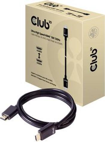 HDMI kabel club3D [1x HDMI zástrčka - 1x HDMI zástrčka] černá 3.00 m