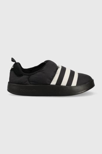 Pantofle adidas Originals černá barva