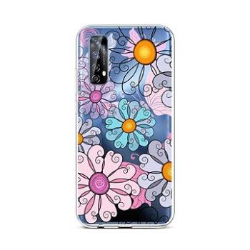 TopQ Realme 7 silikon Colorful Daisy 62054 (Sun-62054)