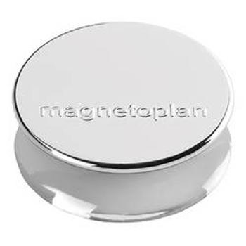 Magnetoplan Ergo Large, 1665032 magnet, (Ø x v) 34 mm x 12.5 mm, kulatý, stříbrná, 10 ks