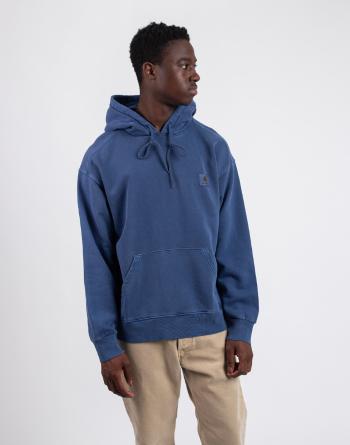 Carhartt WIP Hooded Nelson Sweat Elder garment dyed L