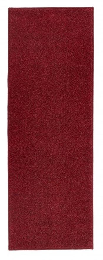 Hanse Home Collection koberce Kobercová sada Pure 102616 Rot - 3 díly: 70x140 cm (2x), 70x240 cm (1x) cm Červená