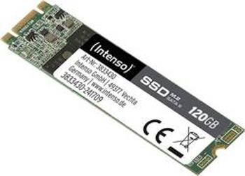 Interní SSD disk SATA M.2 2280 120 GB Intenso High Performance Retail 3833430 M.2 SATA 6 Gb/s