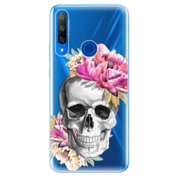 Odolné silikonové pouzdro iSaprio - Pretty Skull - Huawei Honor 9X