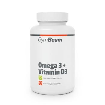 Omega 3 + Vitamín D3 90 kaps. - GymBeam