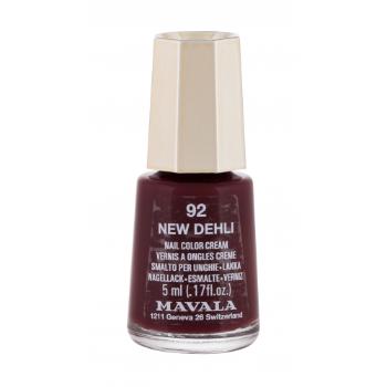 MAVALA Mini Color Cream 5 ml lak na nehty pro ženy 92 New Dehli