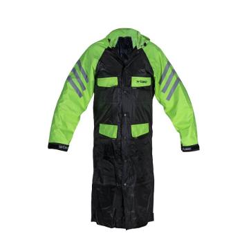 Moto pláštěnka W-TEC Quilda Barva černá-fluo žlutá, Velikost XS