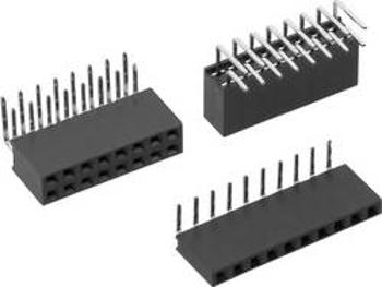 Zásuvková lišta TRU COMPONENTS TC-0318159-03-1-00, řádky 1, kontakty na řádek 3, 1 ks