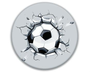 3D samolepky kruh - 5 kusů Fotbalový míč