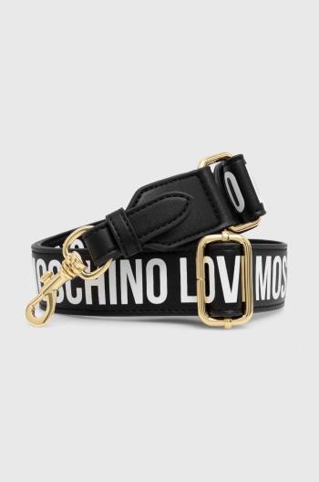 Popruh na kabelku Love Moschino černá barva, JC6404PP1LLV100A