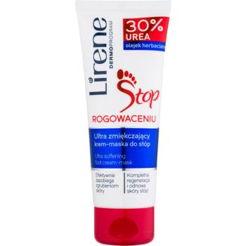 Lirene Foot Care krém a maska na nohy 2 v 1 na zrohovatělou pokožku (30 % Urea) 75 ml