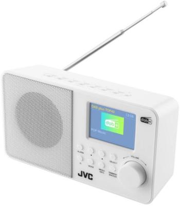 JVC RA-E611-DAB, bílá