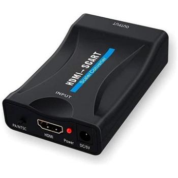 PremiumCord Převodník HDMI na SCART s napájecím zdrojem 230V (khscart03)