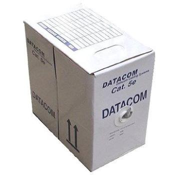 Datacom drát, CAT5E, FTP, PE venkovní, 100m/box (1386)