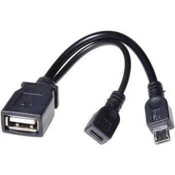 PremiumCord USB A/ female + Micro USB/ female (kur-18)