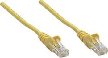 Síťový kabel RJ45 Intellinet 338424, CAT 5e, U/UTP, 1.50 m, žlutá