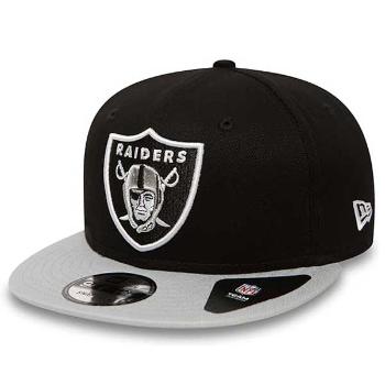 Kšiltovka New Era 9FIFTY NFL Cotton Block Oakland Raiders Black snapback cap - S/M