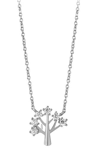 Silver Cat Stříbrný náhrdelník Strom života SC318
