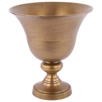 Kovová bronzová váza Rosa Antique Bronze - Ø 38 * 41 cm 8502221031037