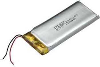 Akumulátor Li-Pol Renata, 3,7 V, 130 mAh, ICP50123PS-03