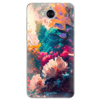 Odolné silikonové pouzdro iSaprio - Flower Design - Huawei Y5 2017 / Y6 2017