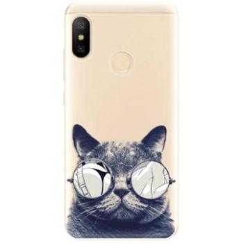 iSaprio Crazy Cat 01 pro Xiaomi Mi A2 Lite (craca01-TPU2-MiA2L)