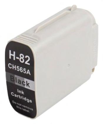 HP CH565AE - kompatibilní cartridge HP 82, černá, 69ml