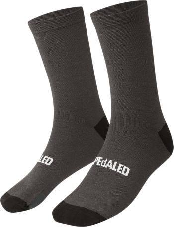 PEdALED Essential Merino Socks - Grey Ink 47-49