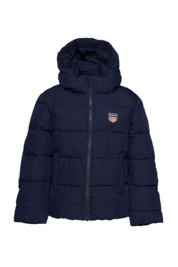 BUNDA GANT D1. GANT RETRO SHIELD PUFFER modrá 122/128