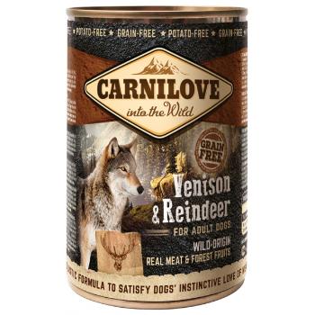 Konzerva Carnilove Wild Meat Venison & Reindeer 400g