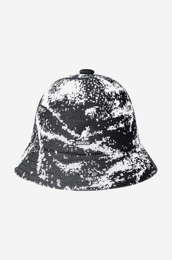 Klobouk Kangol Airbrush Casual černá barva, K3546.BLC-BLCK/WHT