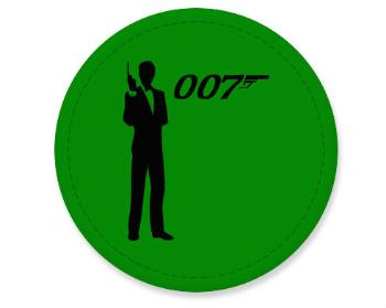 Placka magnet James Bond