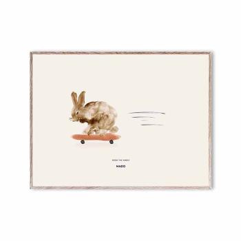 Plakát Rocky the Rabbit – 30 × 40 cm