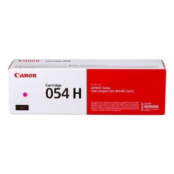 CANON 054H M - originální toner, purpurový, 2300 stran