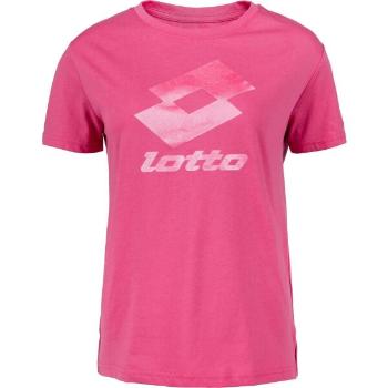Lotto SMART W III TEE JS Dámské tričko, růžová, velikost XS
