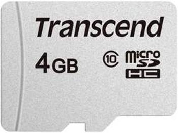 Paměťová karta microSDHC, 4 GB, Transcend Premium 300S, Class 10