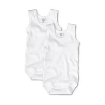 SANETTA Baby Body weiß -Doppelpack-