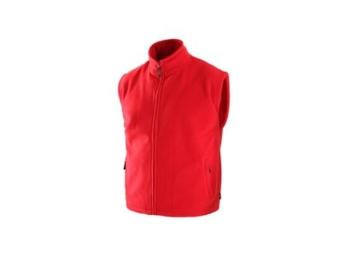 Pánská fleecová vesta UTAH, červená, vel. 2XL, XXL