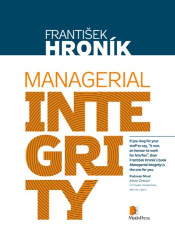 Managerial integrity - František Hroník - e-kniha