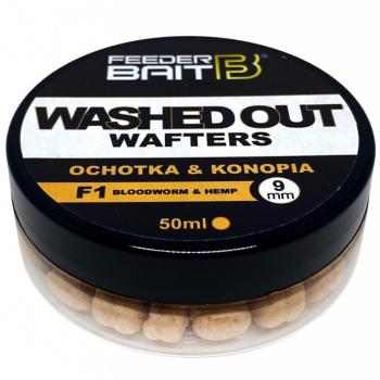 Feederbait washed out wafters 9 mm - f1- patentka/konopí