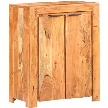 Příborník 59 × 33 × 75 cm masivní akáciové dřevo (320213)
