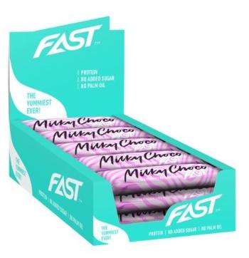 Fast Enjoyment Proteinová tyčinka Milky Choco 15 x 45 g