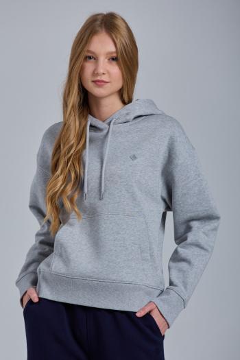 MIKINA GANT D1. ICON G ESSENTIAL HOODIE šedá M