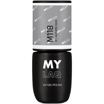 MYLAQ UV Gel Polish gelový lak na nehty odstín My Autumn Rain 5 ml